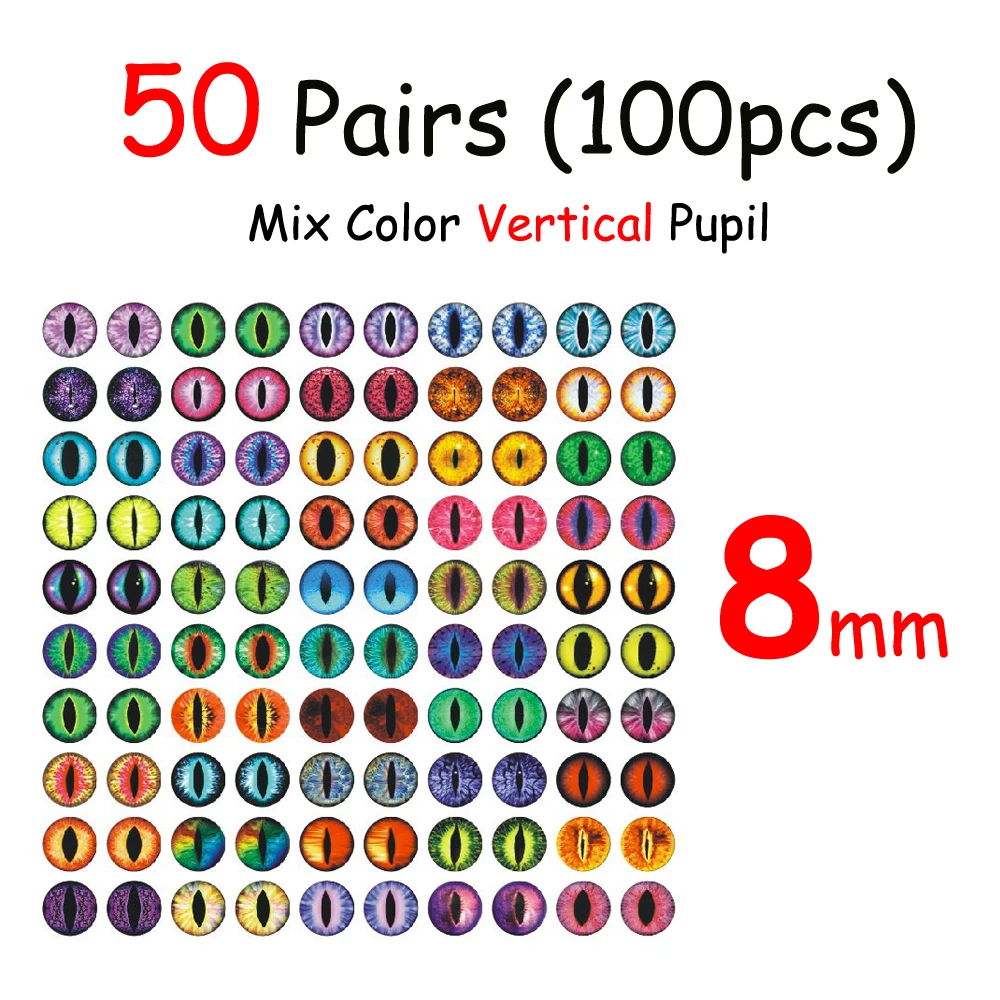 vertical 100pcs 8mm
