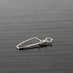 Venta al por mayor a granel de acero inoxidable Arco Pin señuelo cebo conector rápido Pesca en el mar herramienta accesorios Pesca Peche Vissen