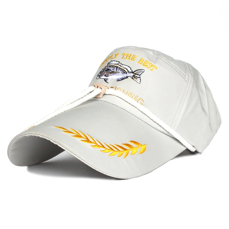 Gorras de pesca informales para hombre, gorra de béisbol para Golf y caza con patrón de peces de dibujos animados, senderismo, Camping, deportes de ciclismo, sombrero de pesca - imagen 4