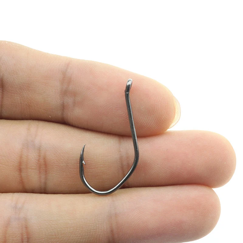 Mosodo-anzuelos de pesca de 50 unids/lote, anzuelos de lubina de gran espacio para Senko, señuelos de gusano #4 #2 #1 1/0 2/0, accesorios de aparejos de pesca - imagen 5