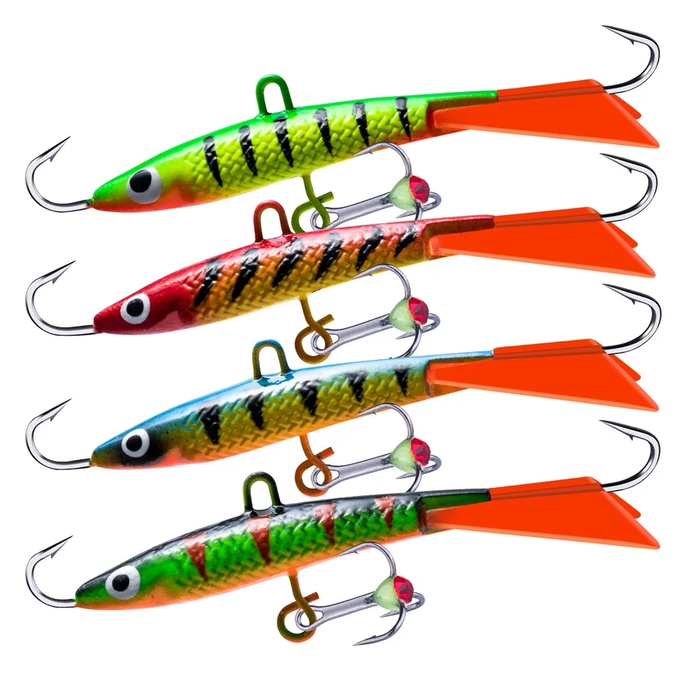 Goture-señuelo de pesca en hielo, cebo profesional Wobblers, 5 tipos a elegir, para trucha, lubina, Lucio, Carpa, novedad de 2021 - imagen 4