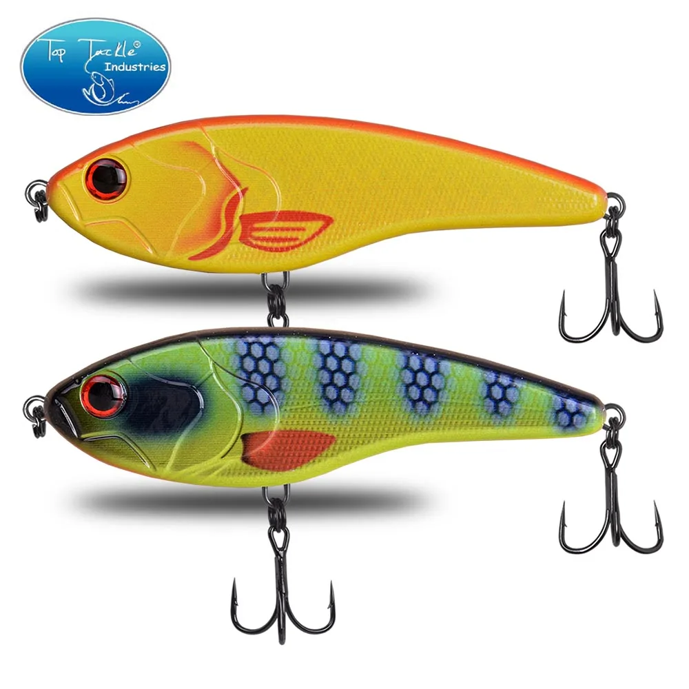 130mm 57g CF LURE 37 colores nuevos cebos Jerk calientes aparejos de señuelo de Pesca de hundimiento lento para Lucio Pesca lubina cebos jerk almiñados anzuelos de calidad - imagen 2