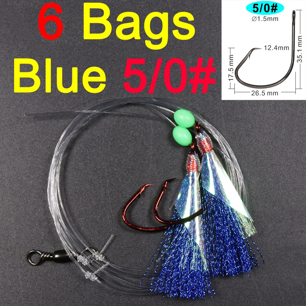 6bags Blue 5I0