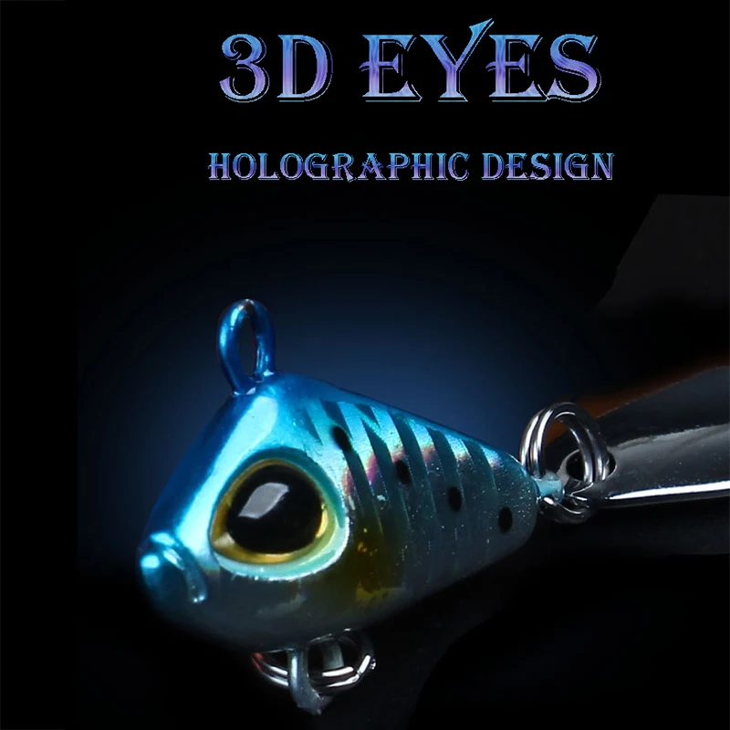 Señuelo de pesca de 6/11/18/22g VIB Crankbaits Wobble: The Ultimate Spin Jig Spinner, señuelos para pesca en agua dulce y salada, 1 unidad - imagen 5