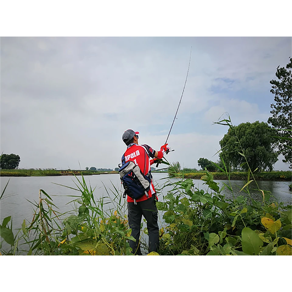 RAPALA-Bolso de la serie Jungle, mochila de pesca, riñonera, bandolera, bolsa de aparejos de pesca, bolsa multifuncional para exteriores