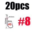 Size 8 20pcs