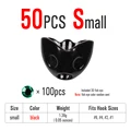 Black Small 50PCS