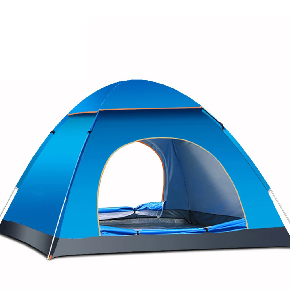 Carpas automáticas portátiles para 1 ~ 4 personas, refugio solar ultraligero e impermeable para acampar en la playa, viajes y senderismo, x351 G - imagen 4