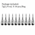 10pcs 7g sinkers