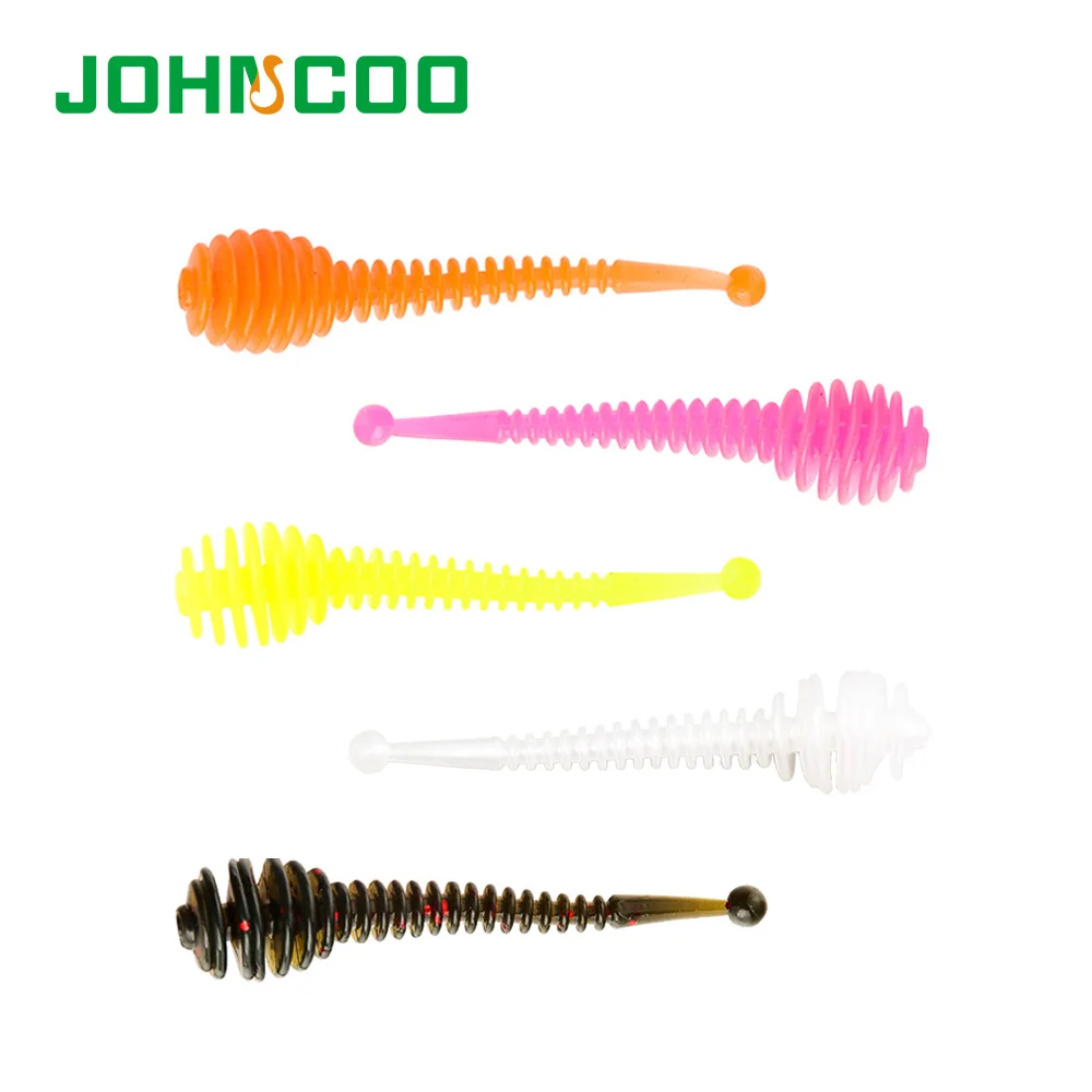 Señuelo de pesca flotante TPR de silicona suave, cebo suave de 0,85g, 52mm, 12 unidades por lote, Swimbaits UL Jigging, señuelo de trucha - imagen 5