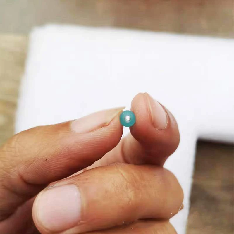 Venta al por mayor, 1000 Uds., Gel de sílice de frijol antienvuelto, conector de Pesca giratorio, accesorios de anillo de ocho caracteres, aparejos de Pesca - imagen 3