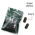 20PCS green Size S
