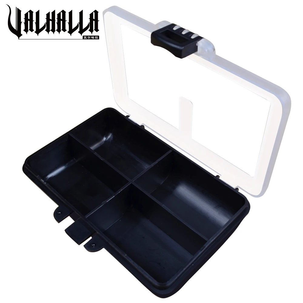 Caja de plástico de 3 modelos para aparejos de pesca, caja de accesorios de pesca transparente de tamaño mixto con divisores ajustables, buena calidad, 2019 - imagen 3