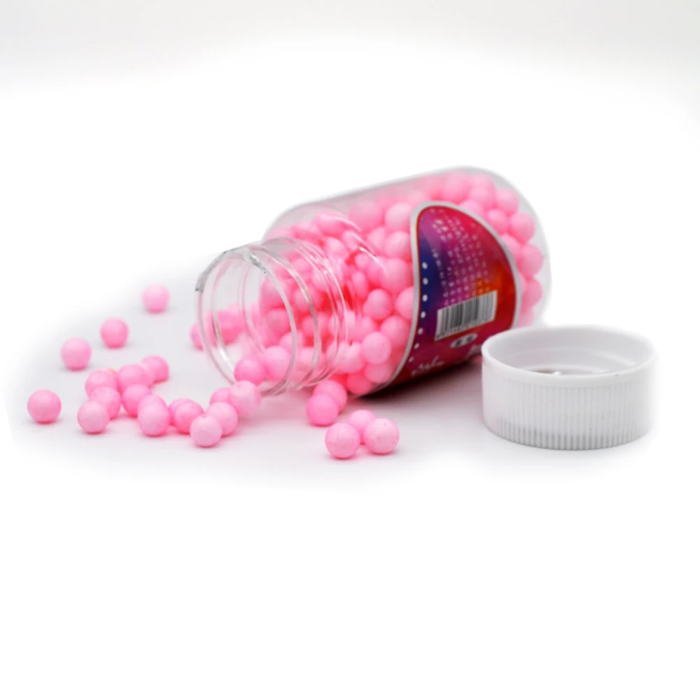 MNFT-2 botellas de espuma para carpa, bolas flotantes, bolas, bolas de pesca, aire libre, olor dulce, aparejo para el pelo, cebos emergentes - imagen 5