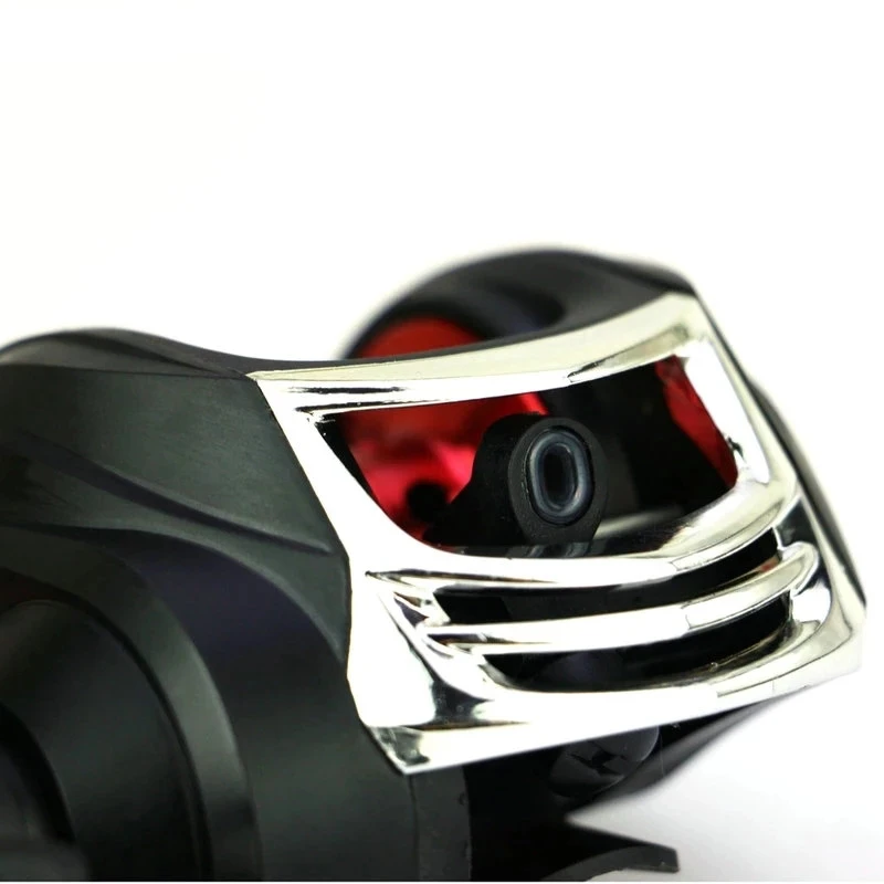 Carrete de pesca para agua salada, equipo de alta velocidad, Baitcasting, 8kg de arrastre máximo, carrete de Metal, 2021 - imagen 3