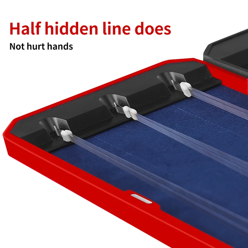 Caja organizadora de sedal de pesca larga multifunción, aparejos de pesca de carpa, aparejo de pelo, almacenamiento rígido para soporte de sedal de pesca X422G - imagen 4