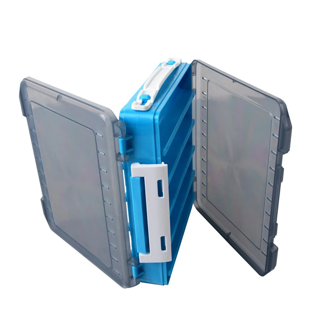 Caja de aparejos de pesca a prueba de agua, estuche de almacenamiento portátil para carpa, accesorios de pesca al aire libre, señuelo, cuchara, gancho, cebo, X193G - imagen 4