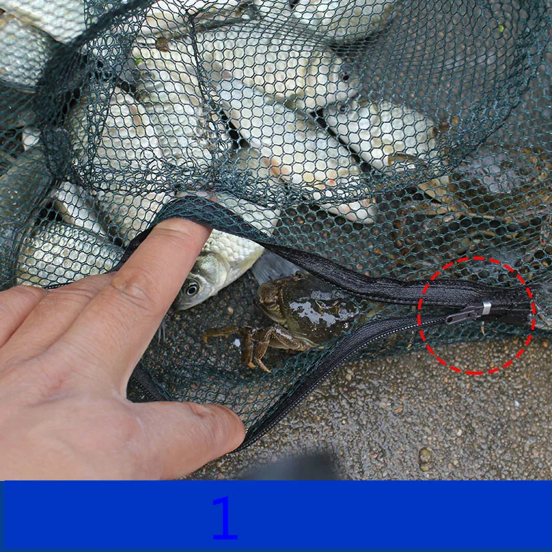 Sombrilla automática para Pesca, jaula plegable para camarones, cangrejos y peces trampa para, de 6 a 24 agujeros - imagen 3