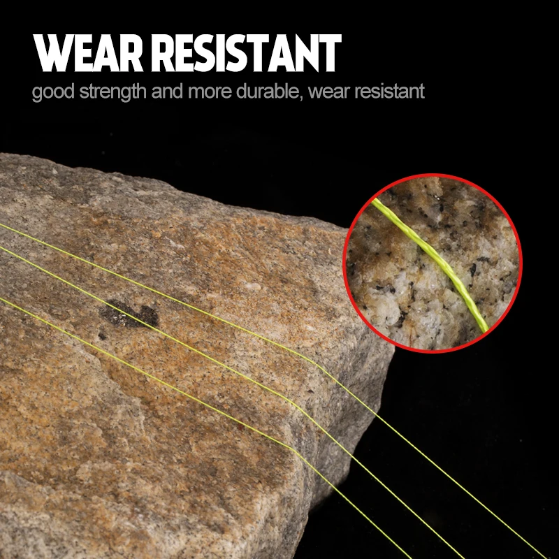 Hunthouse 4x8x4 hebras 8 hebras PE trenzado 300 500 1000m hilo de pescar súper fuerte línea trenzada de pesca 16 20 25 35 50LB - imagen 5