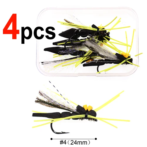 4pcs black popper