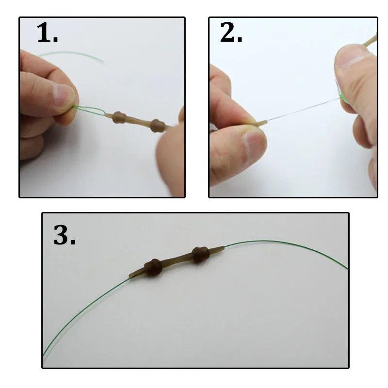 Kit de sistema seguro Heli Chod, aparejos de pesca de carpa, helicópteros, aparejos de pelo Chod, eslabones de aparejos de pesca de carpa - imagen 5