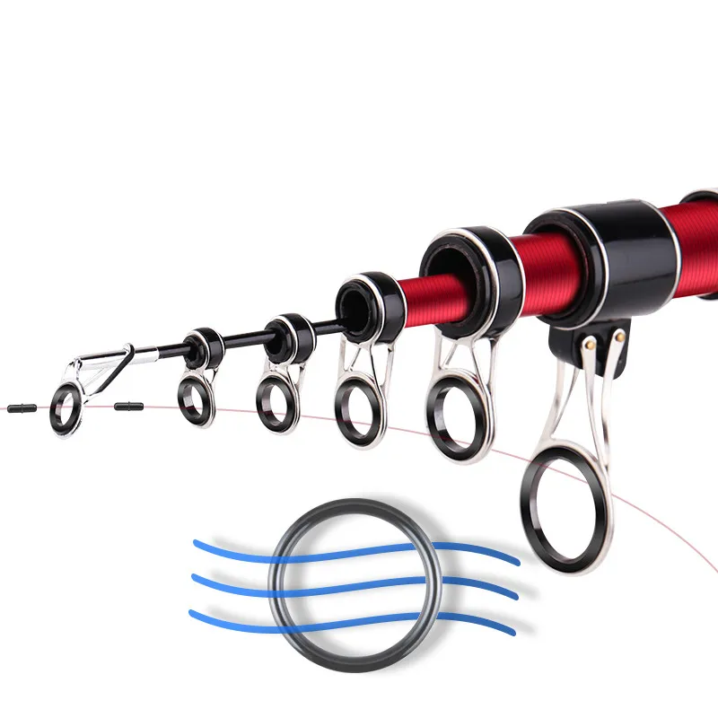 Caña de pescar telescópica de fibra de carbono, alimentador de caña de pescar de 3,9 M, 4,2 M, 4,5 M - imagen 3