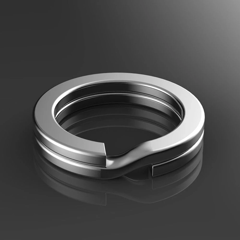 Anillos de pesca divididos de acero inoxidable, accesorios de pesca de alta calidad, anillo sólido reforzado, señuelo, 50 unidades - imagen 5