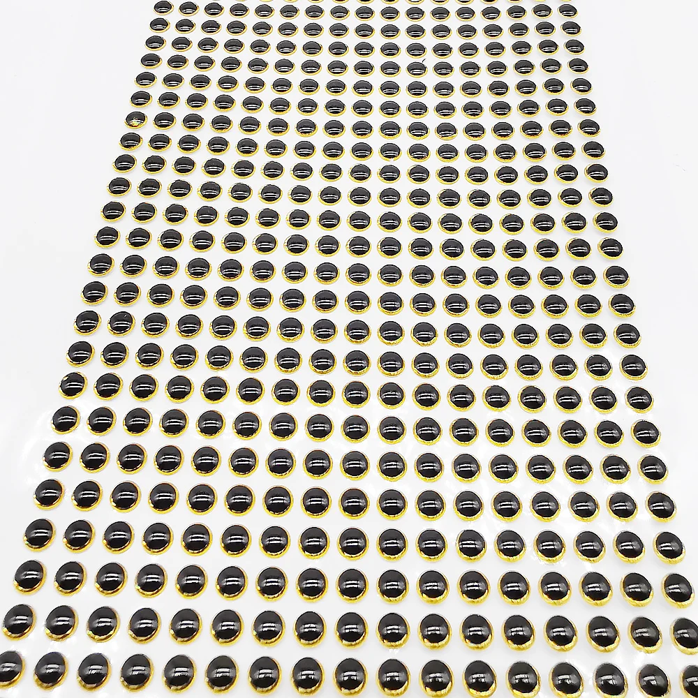 Jerry señuelo de pesca ojos 200 Uds Lazer 3D alta calidad al por mayor cebo duro accesorio de aparejos - imagen 3