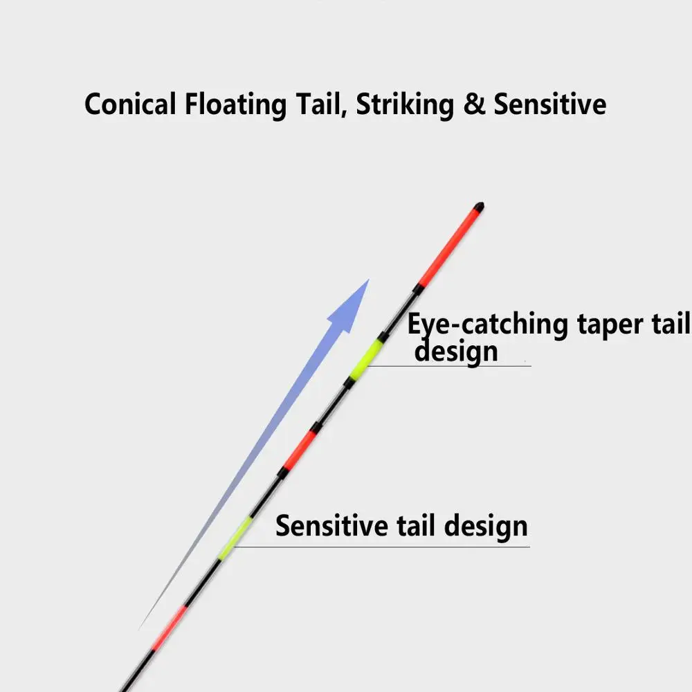 Flotador de pesca electrónico para carpa, palo brillante, batería CR425/recargable opcional, 1 unidad - imagen 5