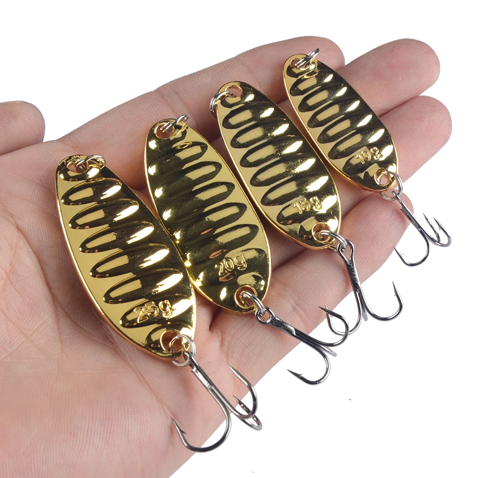 DHYJSFDC-cuchara giratoria de Metal, señuelo de pesca de trucha, cebo duro, lentejuelas de ruido, cebo Artificial, pequeño, giratorio de lentejuelas duras, 1 ud.