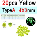 20 Yellow 4x3mm A