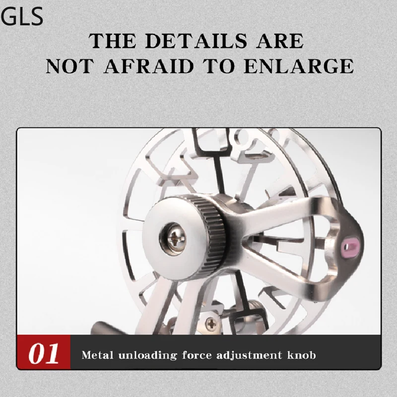 Carrete ligero de pesca en hielo, accesorio de cuerpo de Metal completo, resistente a la corrosión, disponible en 3 colores, para invierno, novedad de 2022 - imagen 4