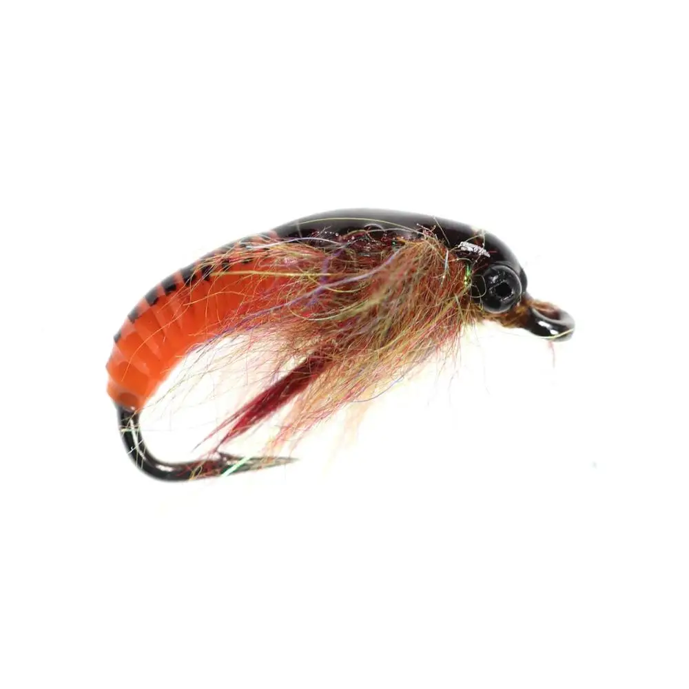 ICERIO señuelo de pesca con mosca de trucha Caddis Pupae, ninfas, Chrysalis, 6 piezas - imagen 4