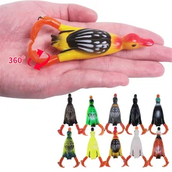 Pato realista Flipper – Señuelo topwater 9,5 cm 12g para lubina
