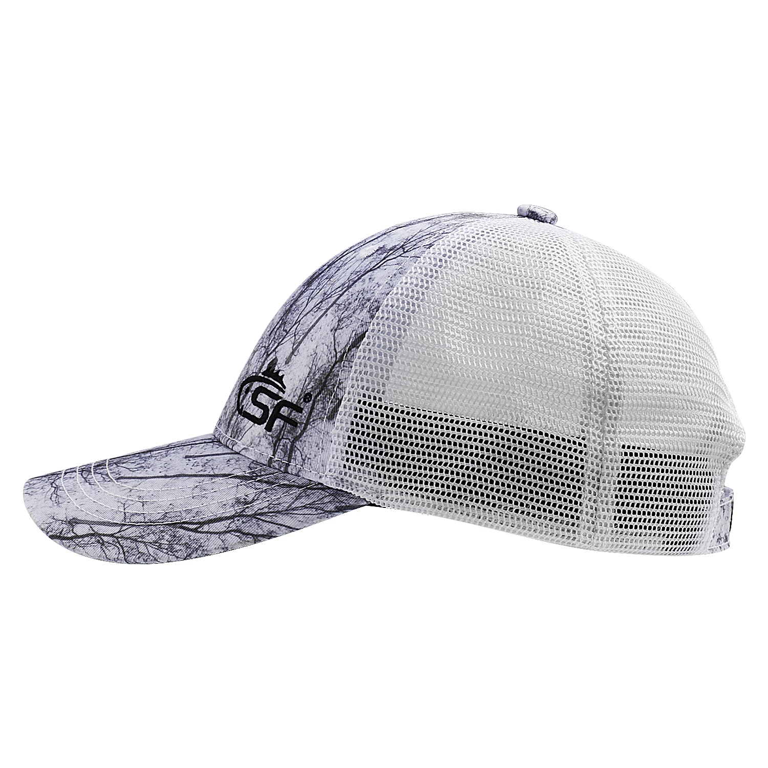 SF sombrero de camionero de pesca con mosca, gorra de béisbol ajustable, Snapback de malla, Unisex, para pesca, senderismo, ciclismo - imagen 3