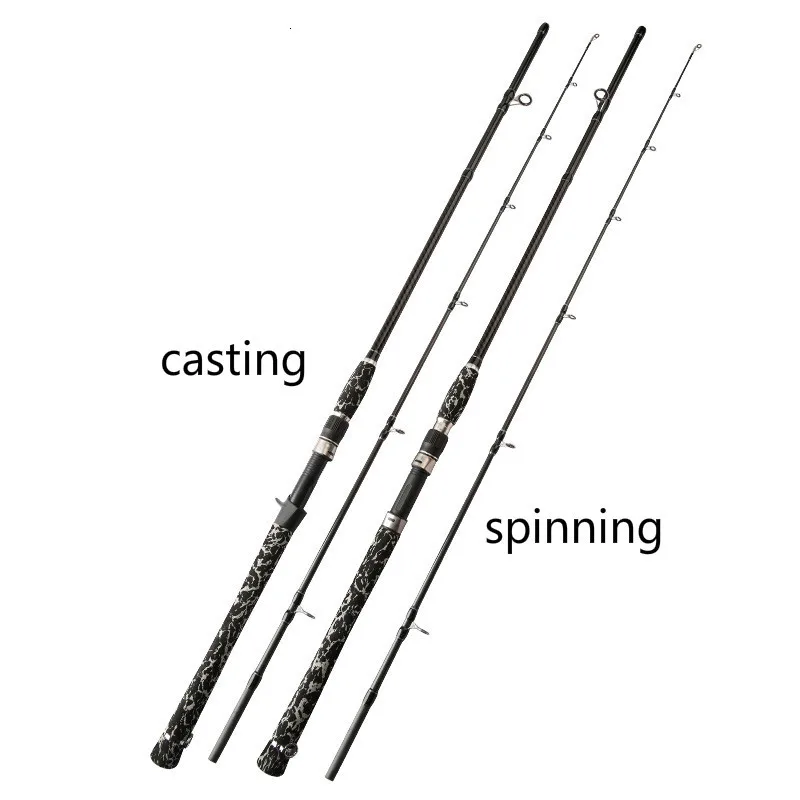 Caña De pescar De carbono, cañas De señuelo De fundición giratoria, fuerte, Lei, Qiang, XH, Canna Da - imagen 5