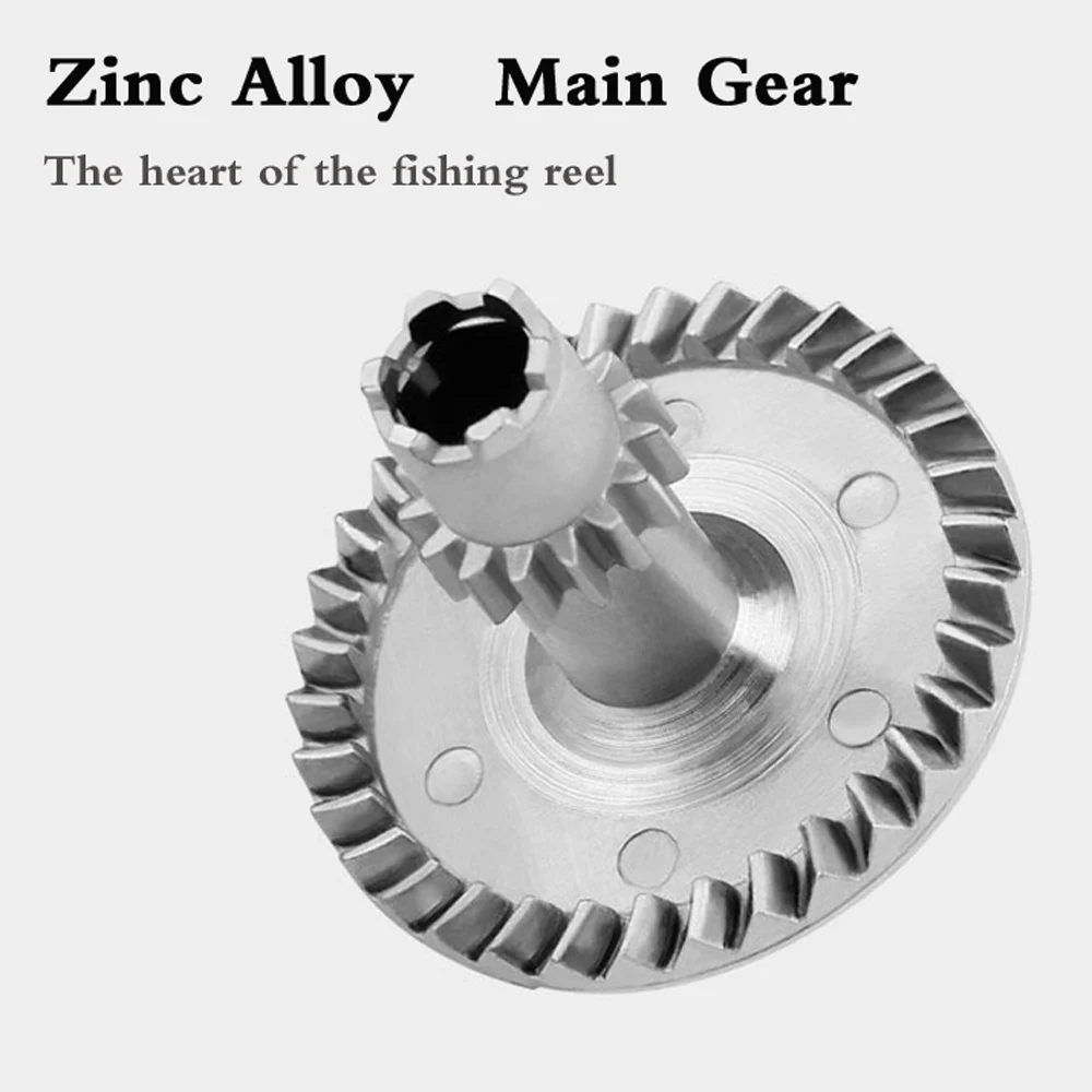 Carrete de Metal fuerte para Pesca de carpa, accesorio para pescar, 12 + 1BB, arrastre máximo 30kg - imagen 4