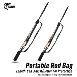 Funda LEYDUN para cañas de pescar – 95-155cm ajustables