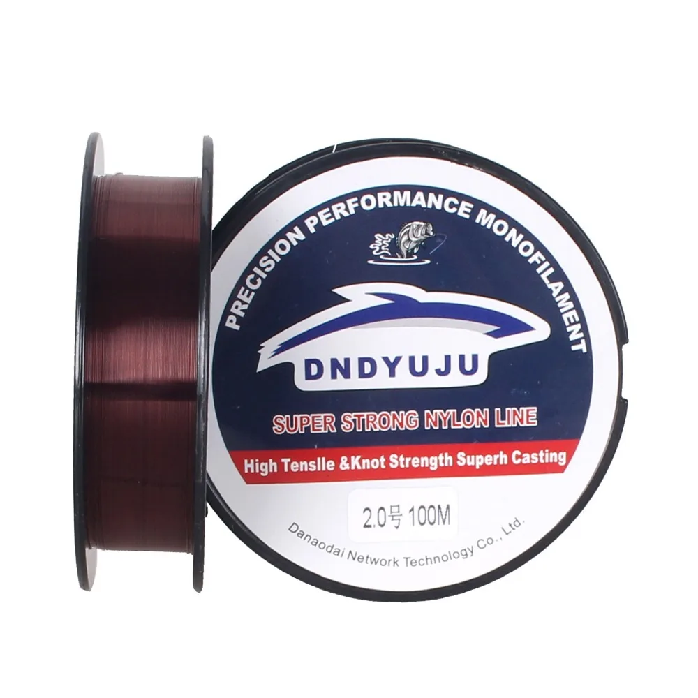 DNDYUJU-sedal de nailon para pesca de carpa, hilo de monofilamento de Material japonés, 100M, 1,8-18,4Kg - imagen 3