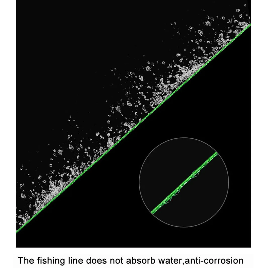 300m 8 hebras Japón súper fuerte pesca PE línea trenzada multifilamento hilo trenzado 8 trenza 18LB 22lb 35lb 87LBS - imagen 4