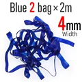 4mm 2bag  Blue