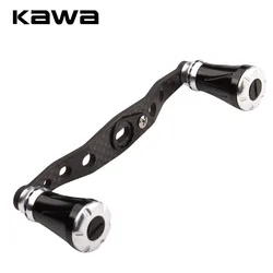 Kawa nuevo carrete de pesca mango de fibra de carbono con perilla de aleación accesorio longitud 110mm tamaño del agujero 7x4 y 8X5mm traje D/S/A carrete de pesca
