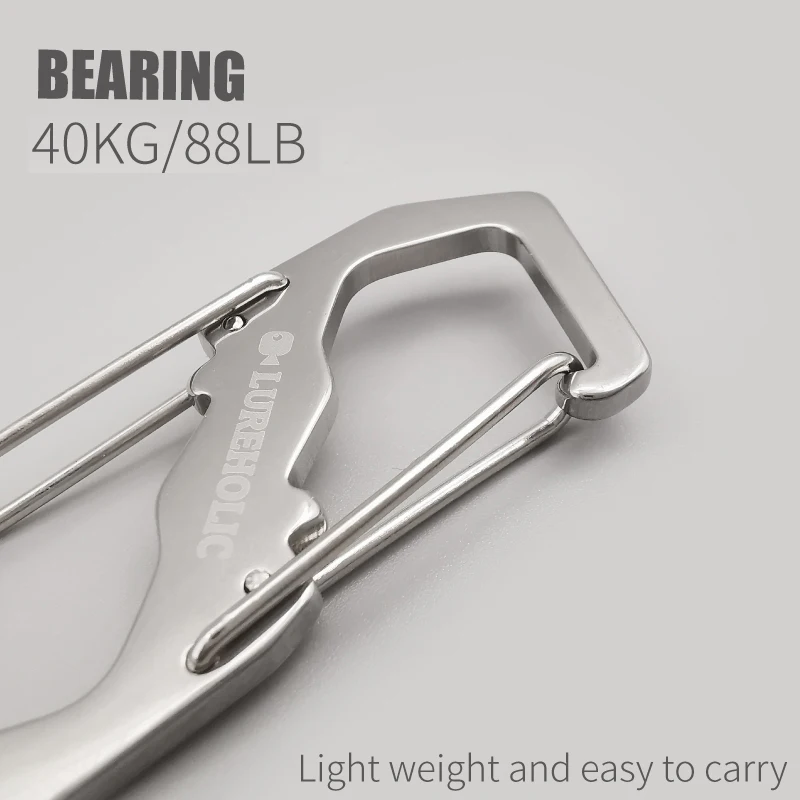 Cordones de pesca LUREHOLIC, cuerdas multicolores para canotaje, Kayak, Camping, alicates seguros, empuñaduras de labios, aparejos, herramientas para peces, accesorio de pesca - imagen 5