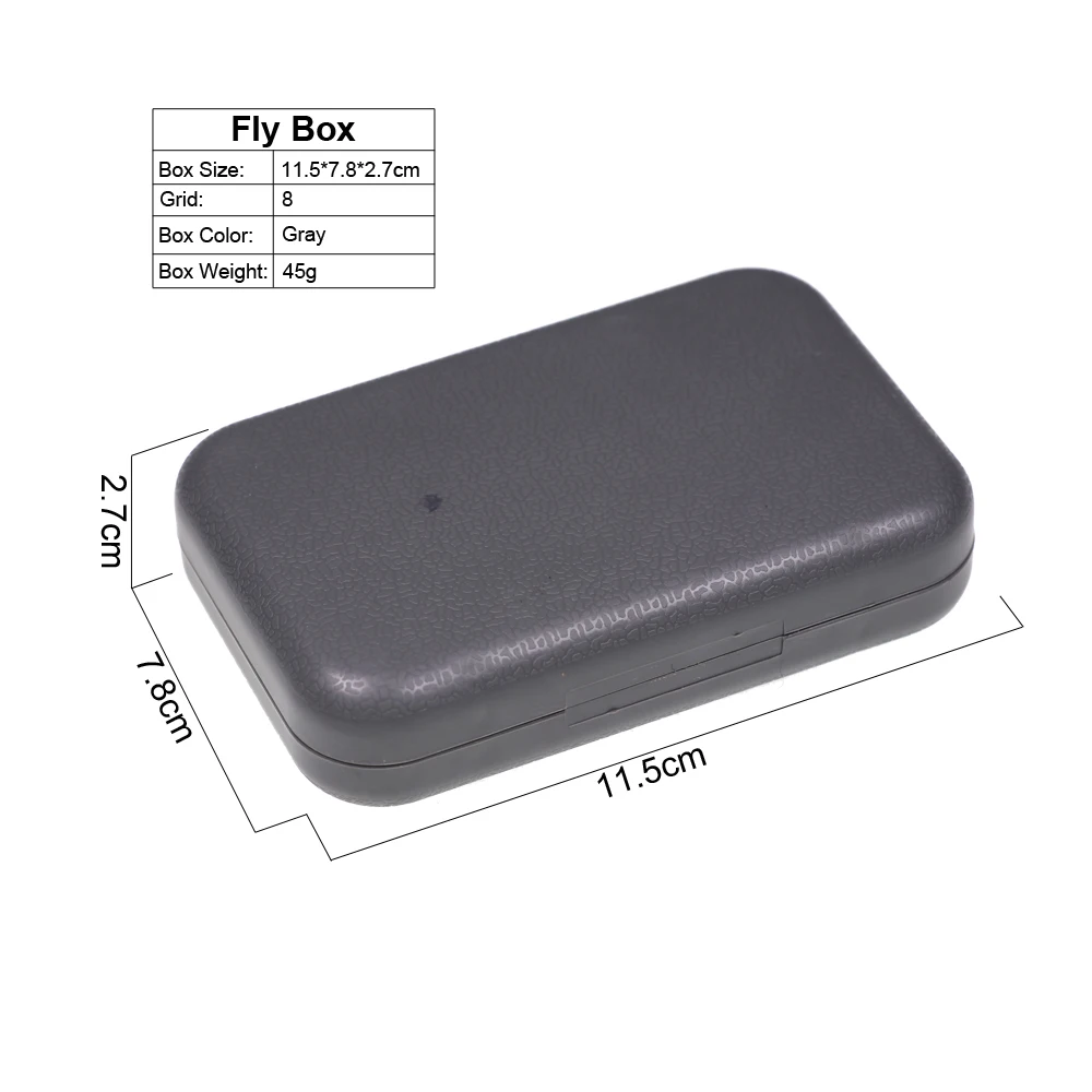 ICERIO-señuelo de pesca con mosca, conjunto de moscas de Ninfa, trucha, en seco/húmedo, con caja, 32 unids/caja