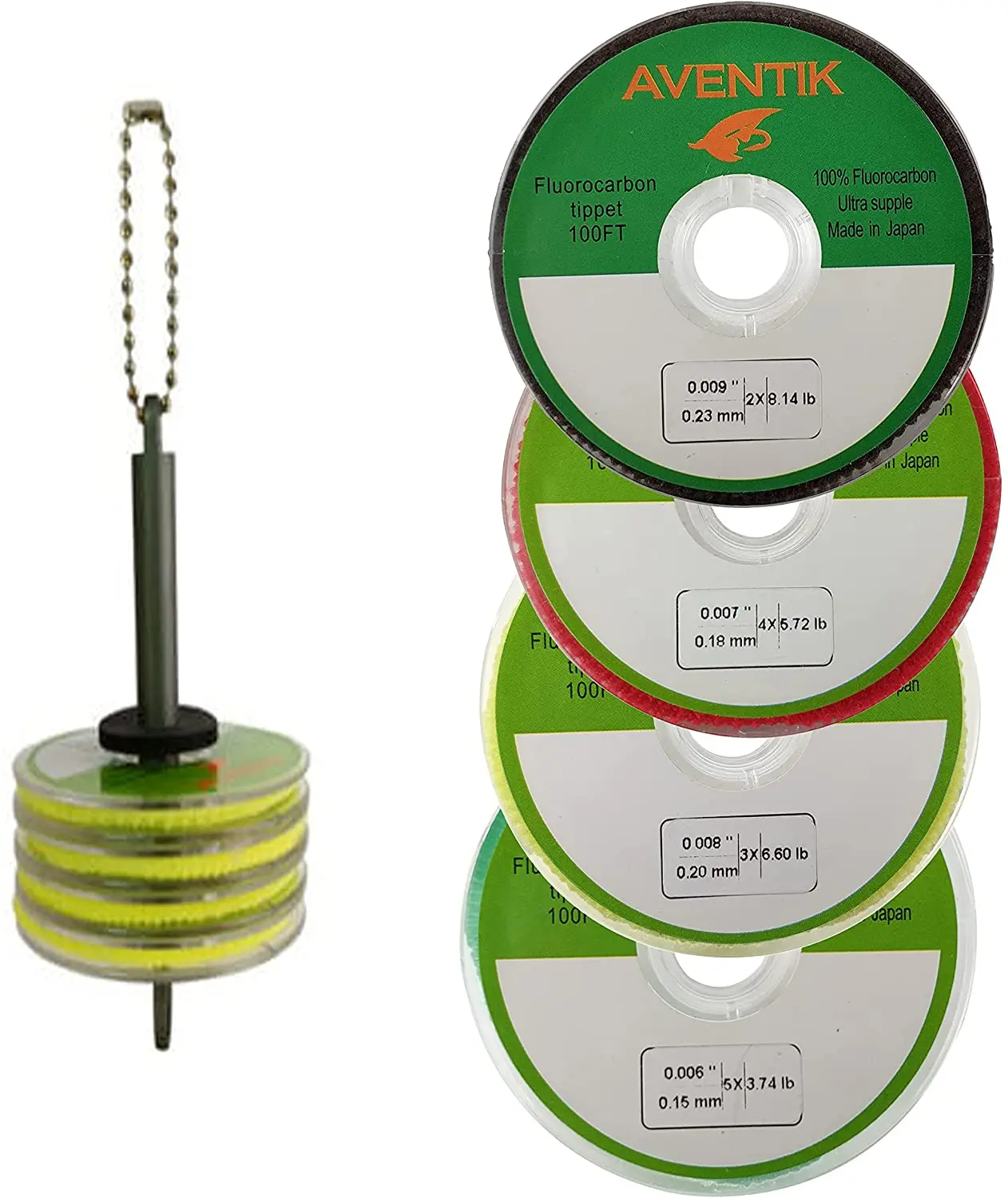 Aventik Sedal Fluorocarbono 100% – Líder de Pesca para Lubina