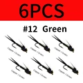6pcs green