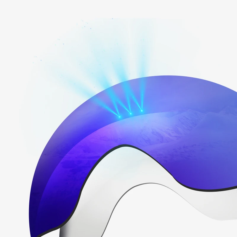 Mosodo-Gafas de esquí OTG para hombre y mujer, lentes de nieve antiniebla, protección UV400, para Snowboard, doble lente - imagen 5