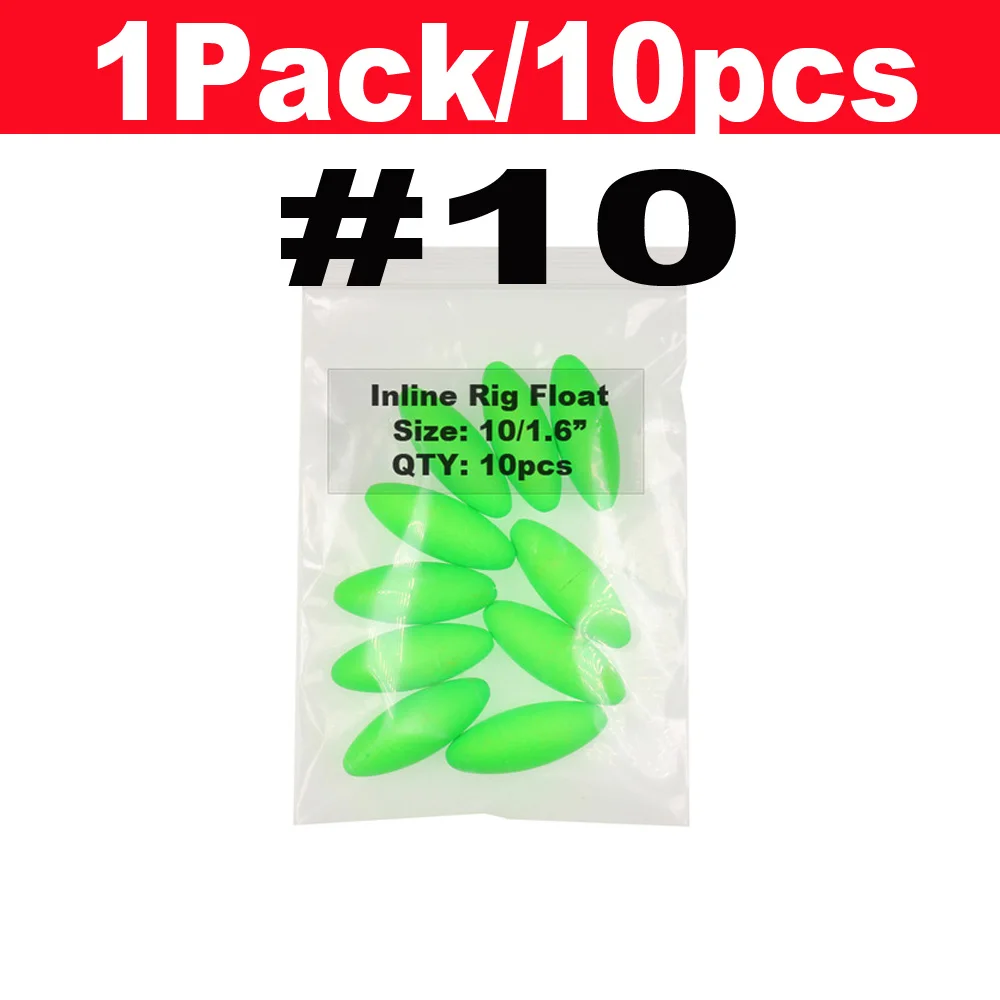 10pcs green size 10