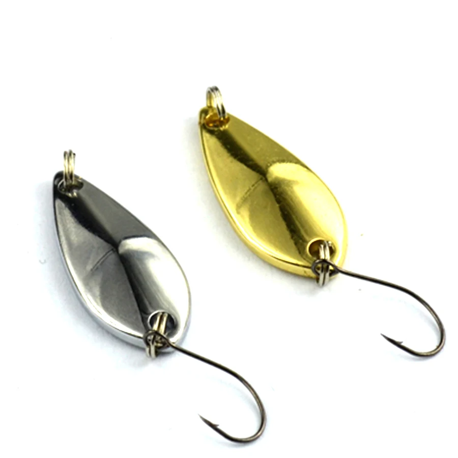 Juego de 8 Uds de cebos giratorios, cuchara, bobina Artificial/trucha dura/bajo/carpa/pez, cebos para Señuelos de Pesca Swimbait Wobbler, bagre - imagen 3