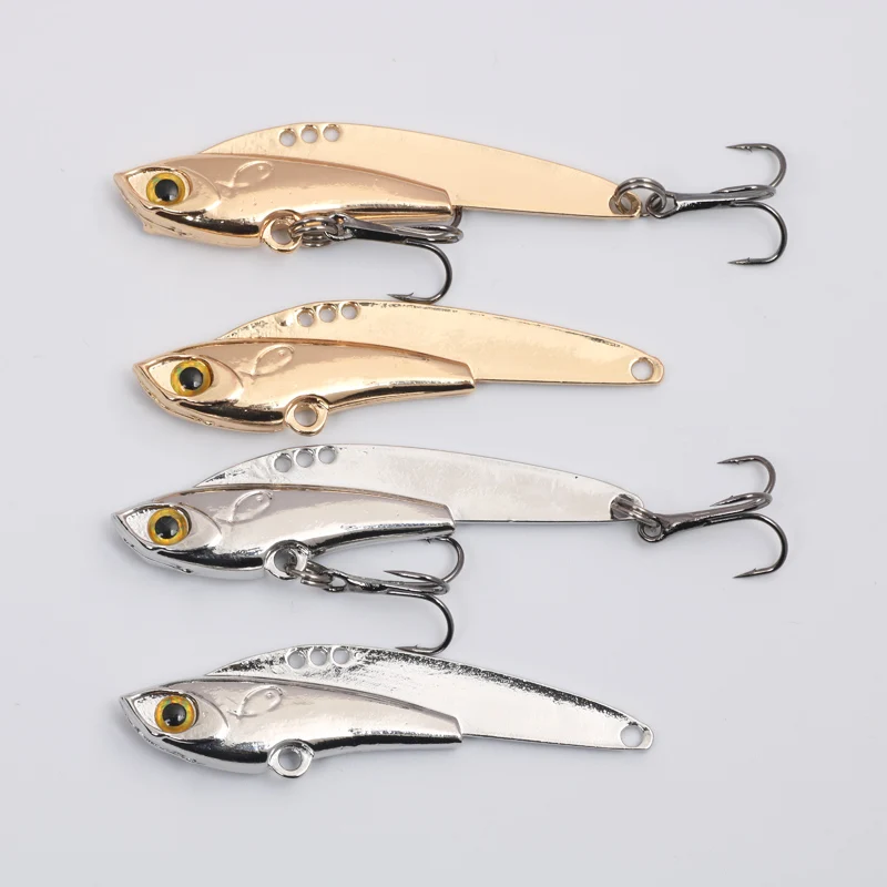 Señuelo de Metal Vib de 13g/19g/ 24g, señuelo de cuchara de pesca con lentejuelas, spinnerbait, aparejos de pesca vibratorios de Japón, artículos de jigging giratorios de agarre - imagen 5